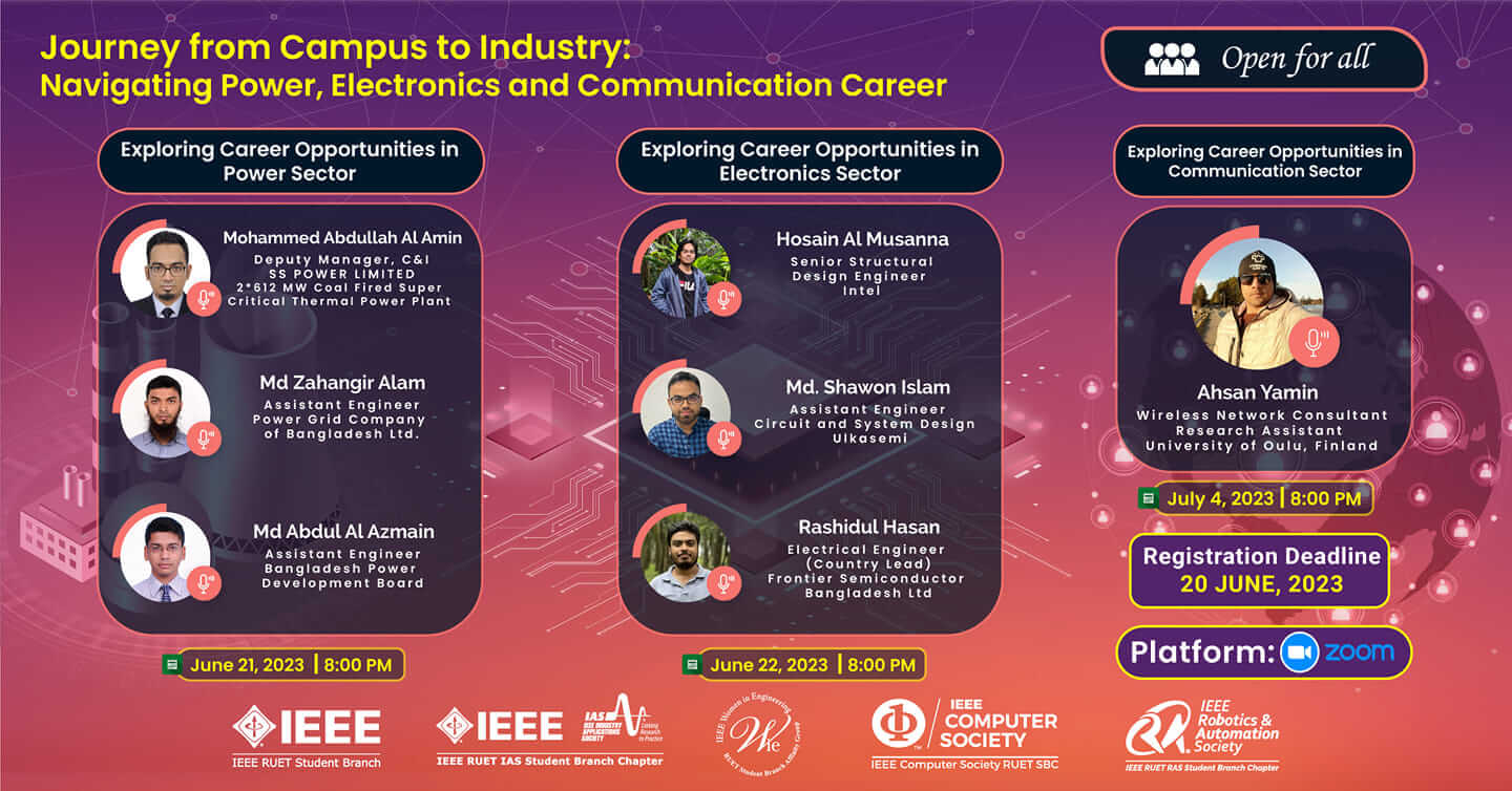 Journey from Campus to Industry: Navigating Power, Electronics and Communication Career