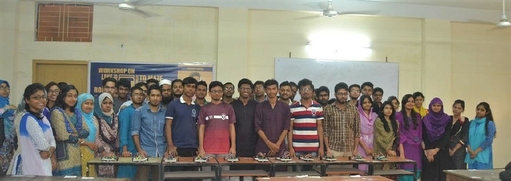Workshop on Line Follower Robot and Maze Solver Robot