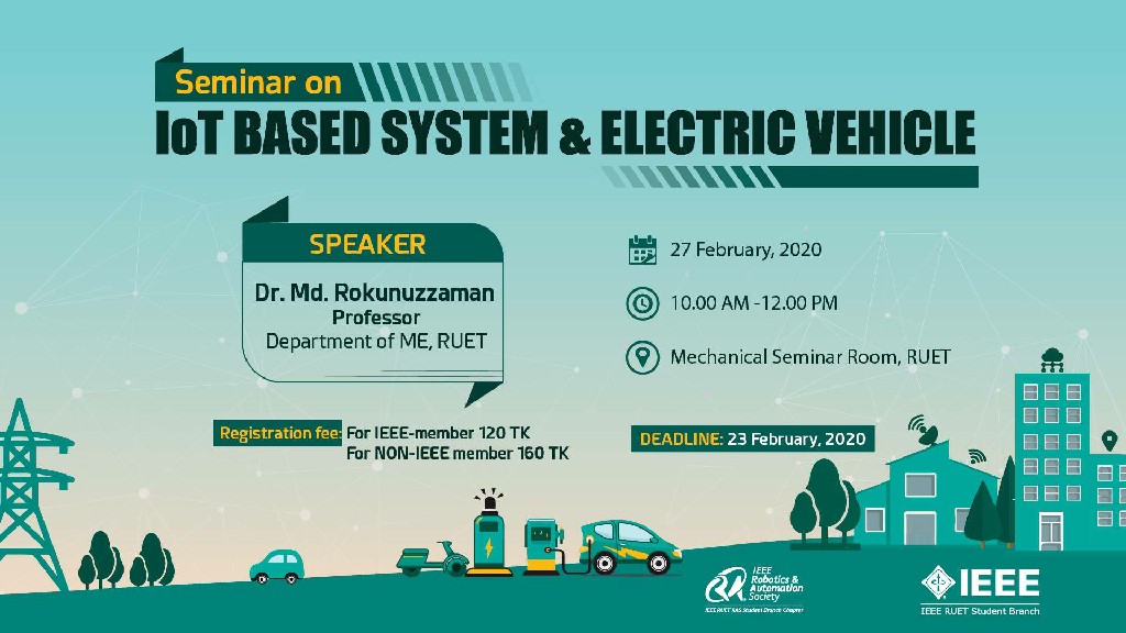 Seminar on IoT based System & Electric Vehicle