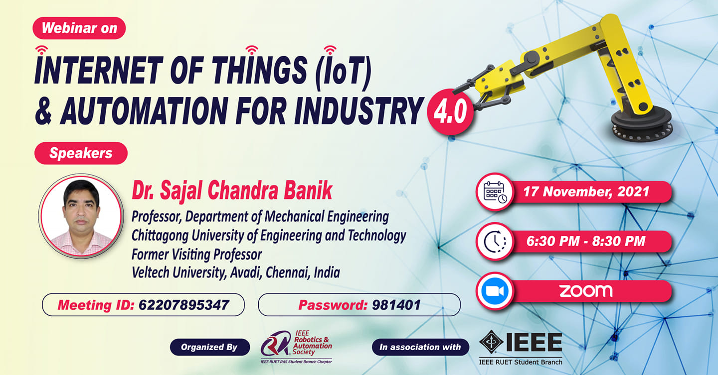 Internet of Things (IoT) & Automation for Industry 4.0