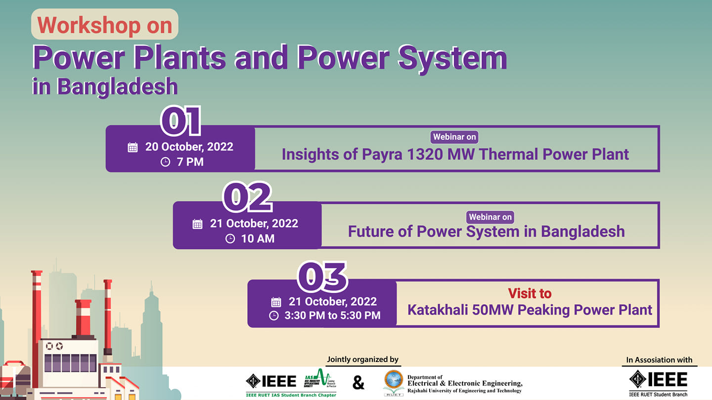 Workshop on Power Plants and Power System in Bangladesh