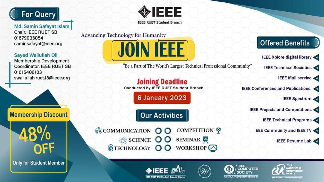 Membership Recruitment 2023: Be a part of the World Largest Technical Professional Society